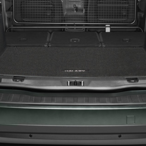 Črna podloga za prtljažnik z logotipom Galaxy